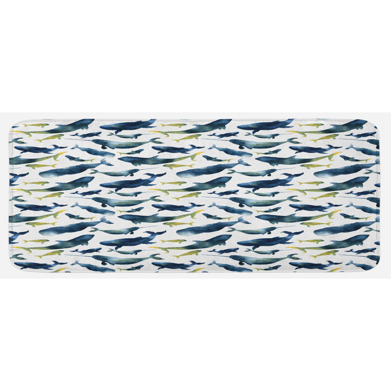Tapis de cuisine Narwhal