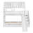 Bahati Verity Loft Bed With Tent And Tower, Rustic Pinewood And MDF-1032586208