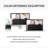 Black Solid Wood Display Cases
