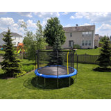 Backyard Jump 12' Round Trampoline with Safety Enclosure