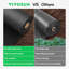 3ftx50ft 5oz Double-Layered Premium Weed Barrier Landscape Fabric