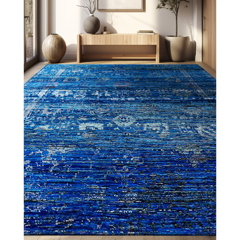 Abstract Area Rug, Rectangle 8' x 10'