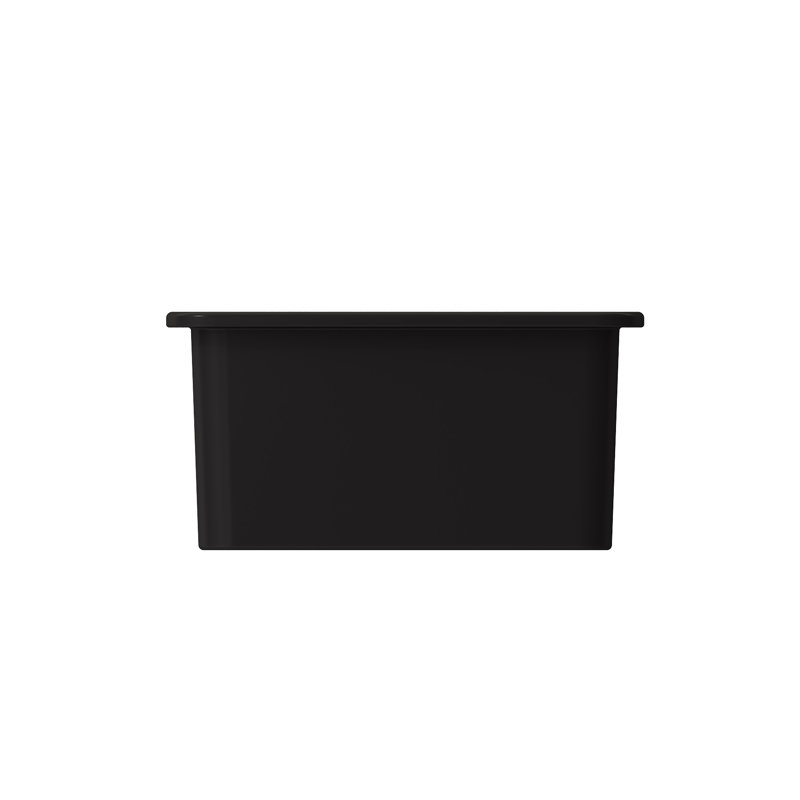 18'' L Kitchen Sink, Matte Black