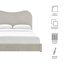Grand lit plateforme Seluna Boucle-116247500