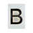 B