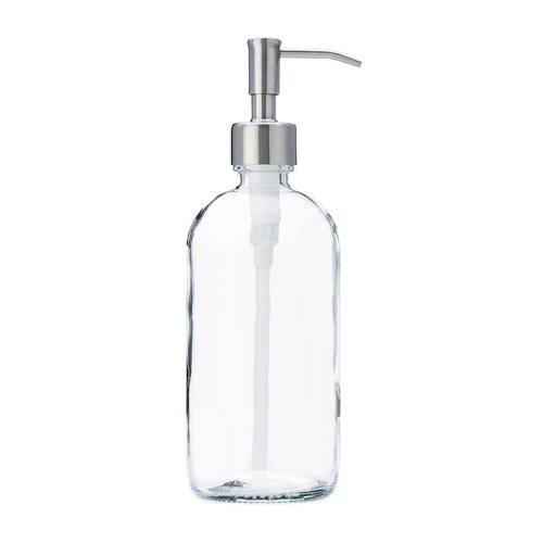 Wrought Studio Bamberton Glass Jar Soap & Lotion Dispenser & Reviews ...