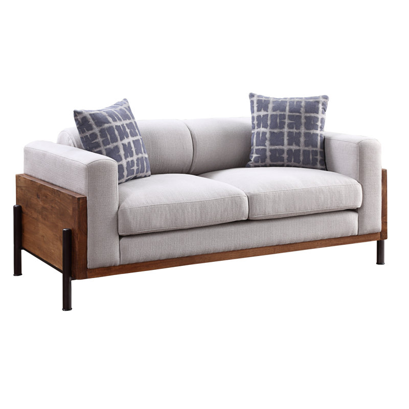 Fabric &  Finish LoveseatToss Pillows