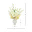 Cherry Blossom, Delphinium and Hydrangea Arrangement