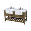 Ensemble de meuble-lavabo double 60 po Pelaghia-950408138