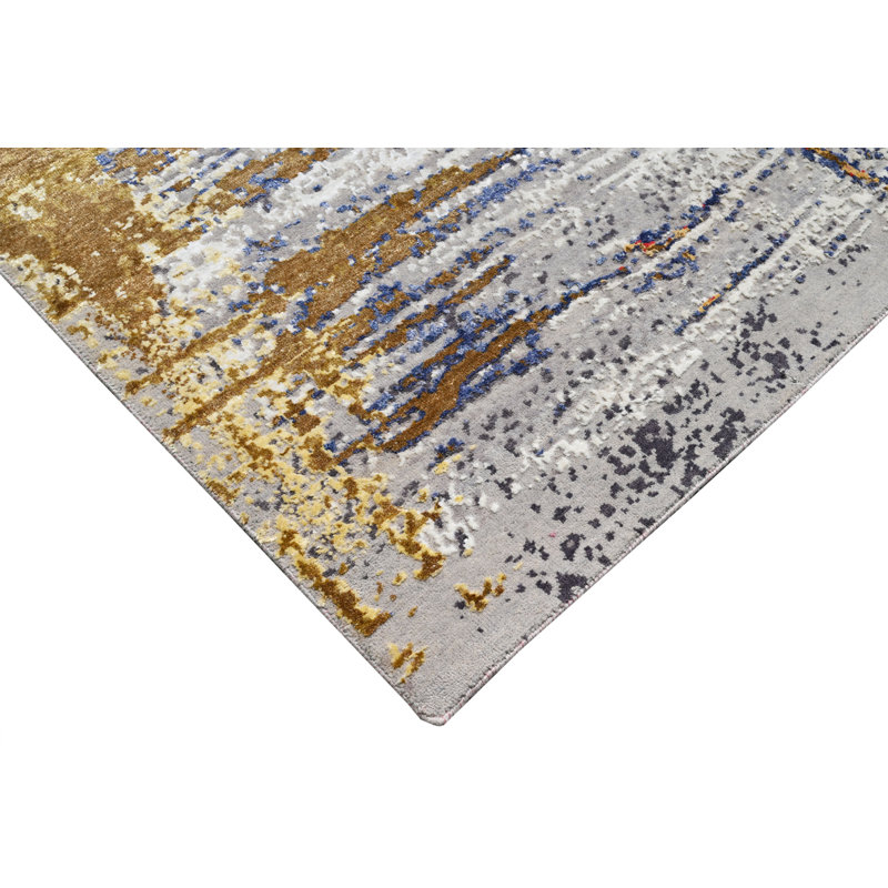 Abstract Area Rug, Rectangle 9' x 12'