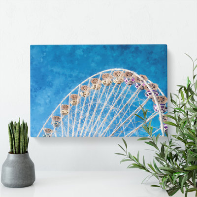 Ferris Wheel Vol.4 Painting - Wrapped Canvas