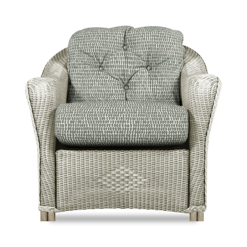 Reflections Outdoor Lounge Chair, Canvas Natural Sunbrella® Canvas, Linen