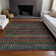 Premium Machine Washable Prisco Black Rug