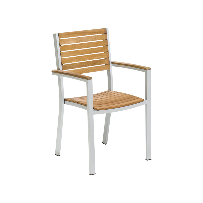 Travira Armchair II, Flint, Natural