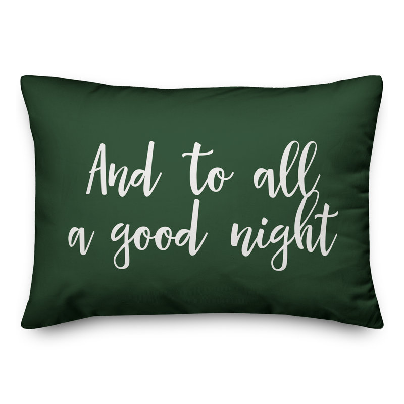 Housse de coussin rectangulaire et insert, Vert foncé