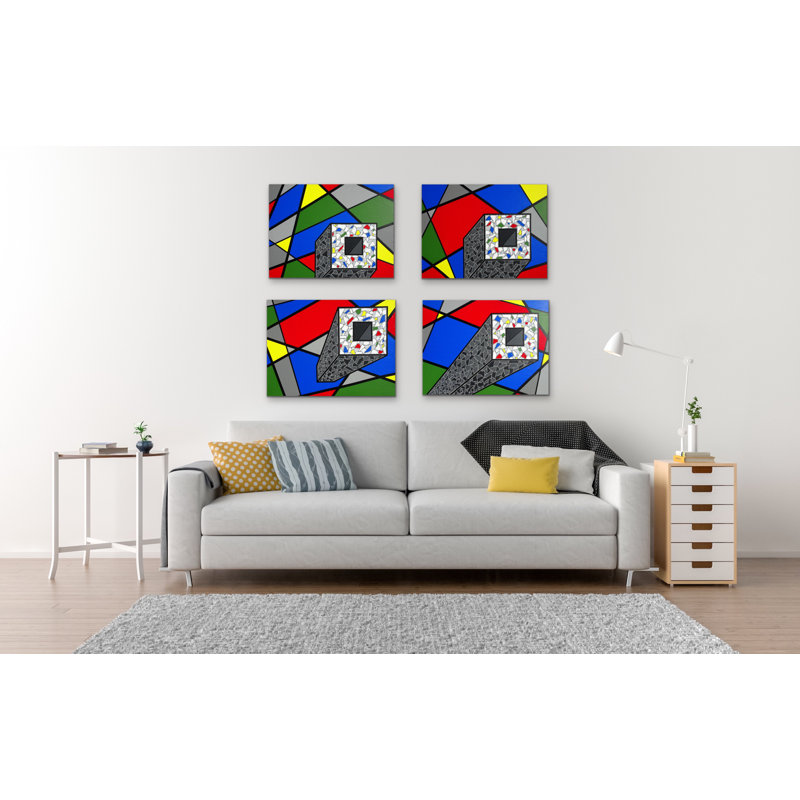 Depth Perception #3 Painting by Eddie Bruckner