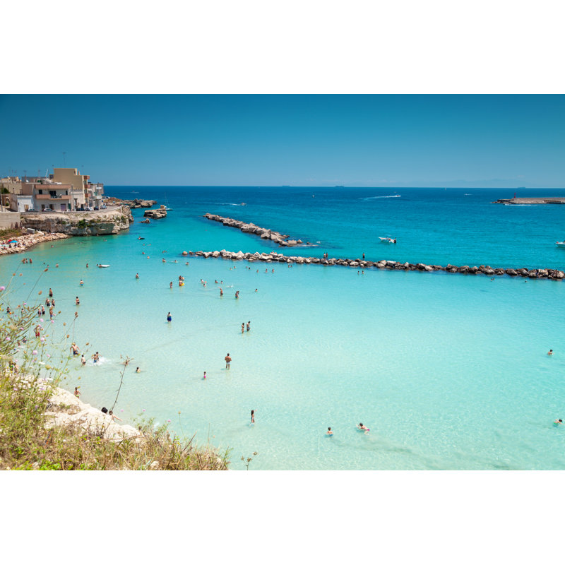 Otranto Town - Photographie sur toile tendue, L 12 po x H 8 po