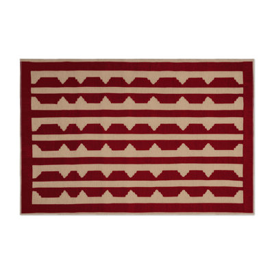 Tapis rouge intérieur et extérieur Trellis