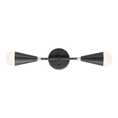 Éclairage pour salle de bain à intensité variable 2 lumières Monroe