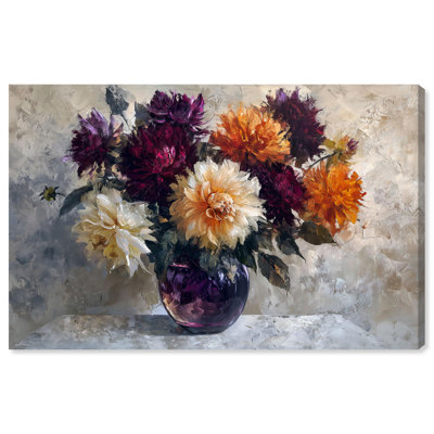 «Amethyst Vase II», reproduction d'art sur toile par Art Remedy