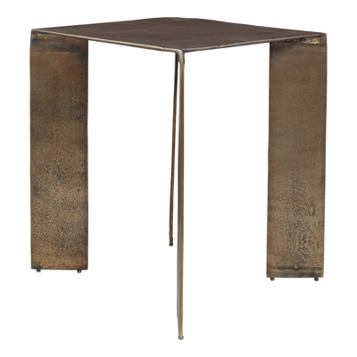  Table d'appoint d'extérieur en laiton Reade