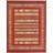 Frederica Geometric Deep Red Area Rug-40282783