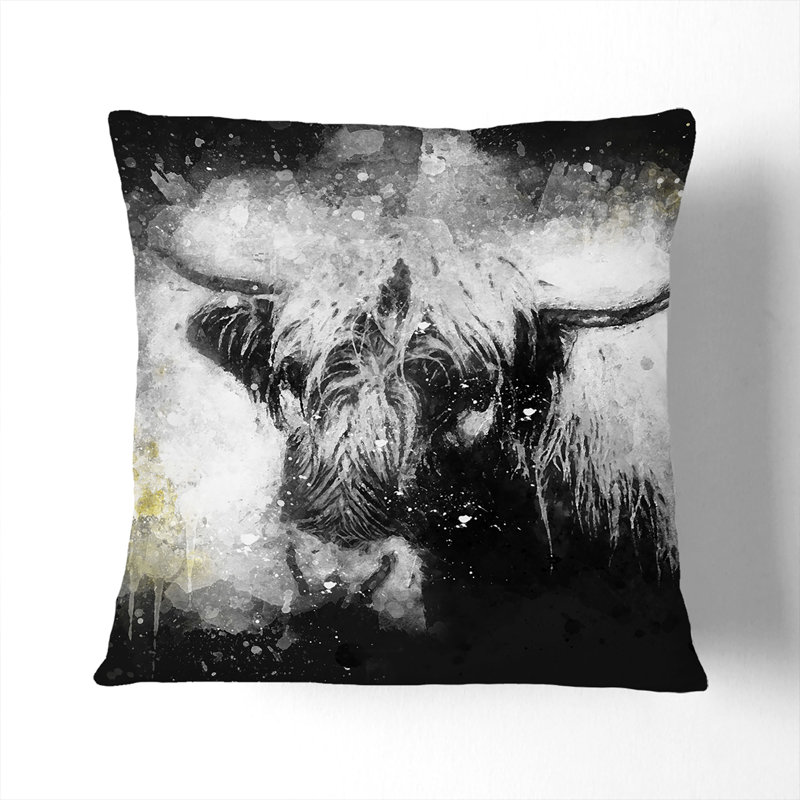 Square Throw Cushion, 55cm H x 55cm W x 20cm D