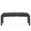 Banc de lit 47 po en tissu tressé Teddy-119867483