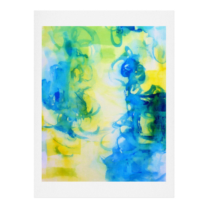 " Be Inspired " by Laura Trevey, 14" H x 11" W x 0.125" D