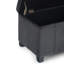 Repose-pieds rectangulaire avec rangement relevable Dover-1897544021