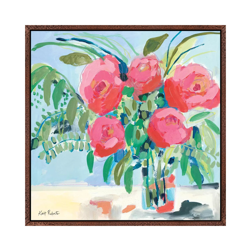 Look How Far We’Ve Come - Print, 45.72cm H x 45.72cm W x 3.81cm D, Classic Brown Wood Framed