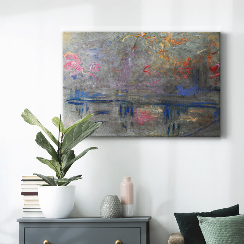 Monet - Toile tendue avec châssis, H 8 po x l 12 po