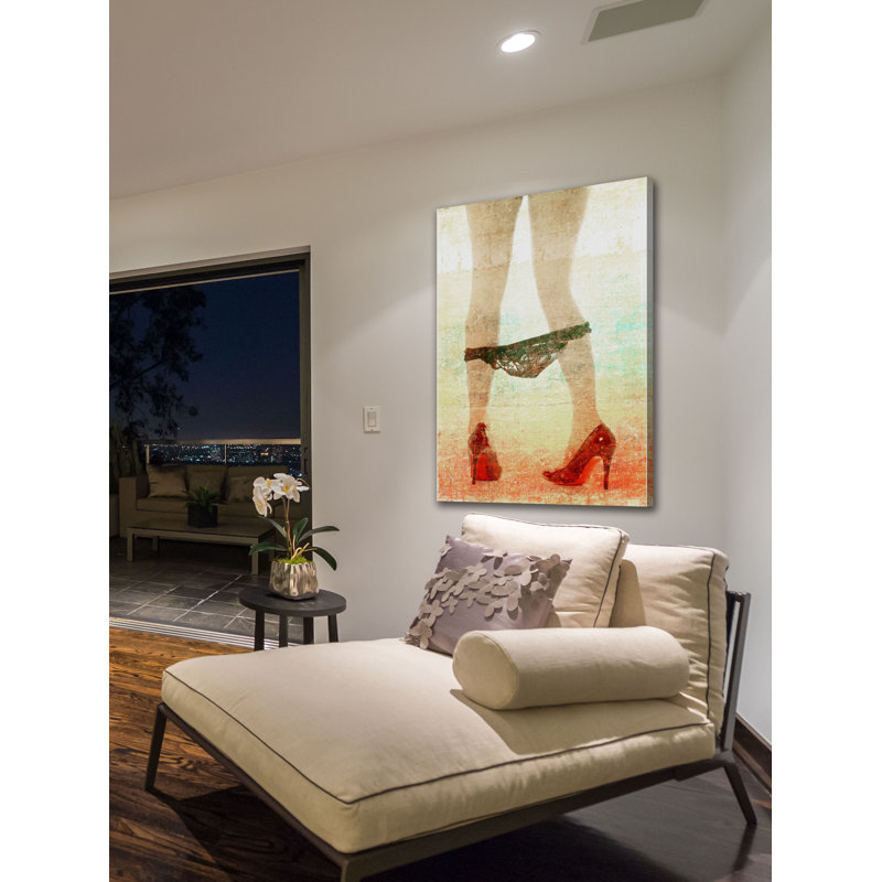Pants Down by Parvez Taj - Wrapped Canvas Print, 45cm H x 30cm W x 3.81cm D