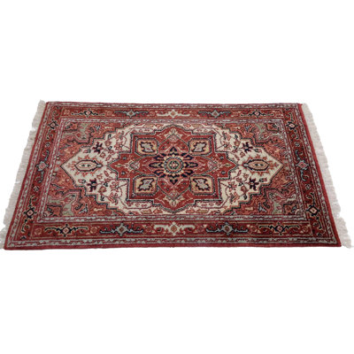 Nemi Oriental Area Rug in Red