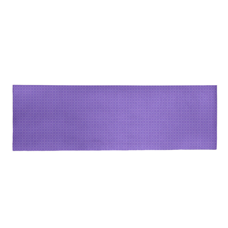 Tapis de zone mauve classic napperon, Tapis de couloir 2 pi 6 po x 8 pi