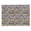 Tapis intérieur / extérieur rectangulaire en polyester tissé à la machine en vert / mauve-1435281396