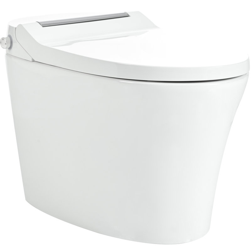 Modern Smart Toilet With Power Outage Backup Flush & Comfortable Use Flushing Energy System