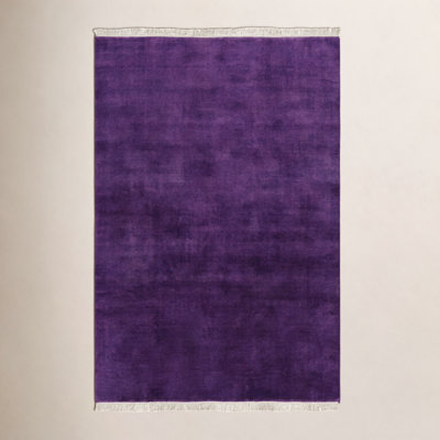 Clio Hand-Woven Cream Wool Rug