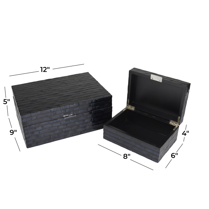 Roden 2 Piece Decorative Box Set