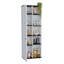 Armoire de cuisine avec cinq tablettes intérieures et extérieures-573286242