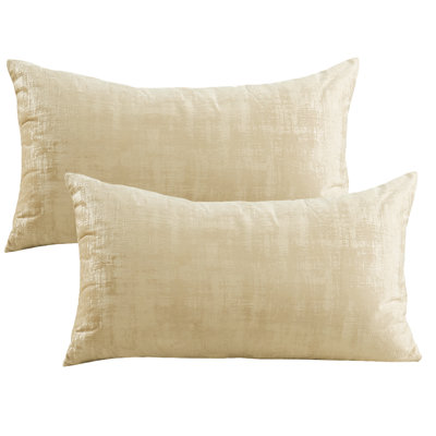 Textured Velvet Textured Rectangular Pillow Cover