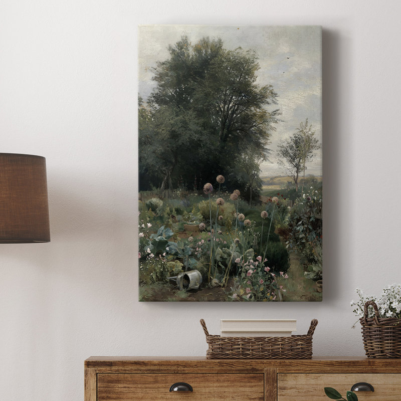 Paysage rétro CLX III - galerie Cavas, H 48 po x l 32 po