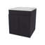 Meuble-lavabo blanc avec deux portes-117825042