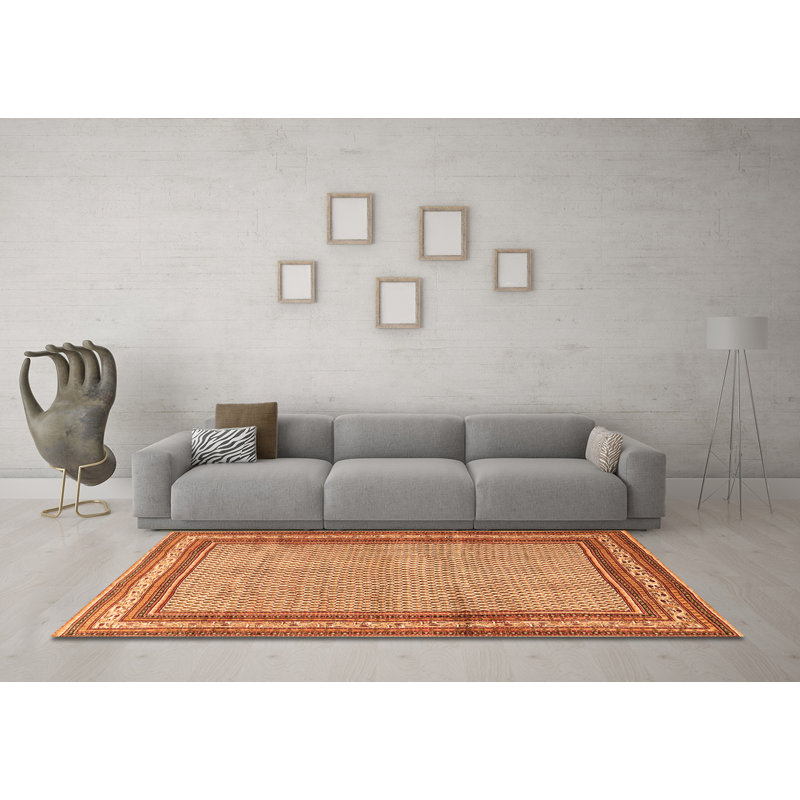 Mckaylan Performance Southwestern Indoor Rug, Square 6'