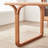 Rectangular Nordic-style dining table-270486158