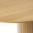 Iris Oak Oval Dining Table-87385346
