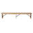 Aleksandra 8' x 12" Commercial Grade Rustic Solid Pine 3 Leg Folding Bench by Flash Furniture-1424921560