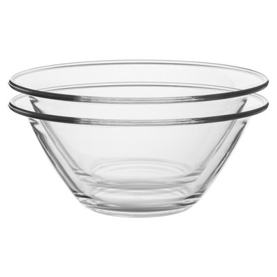 Mr Chef Glass Nesting Mixing Bowls