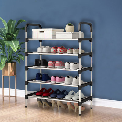 15 Pair Stackable Shoe Rack