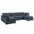 130*65" Modern Modular Cloud Sofa Bed-966918464
